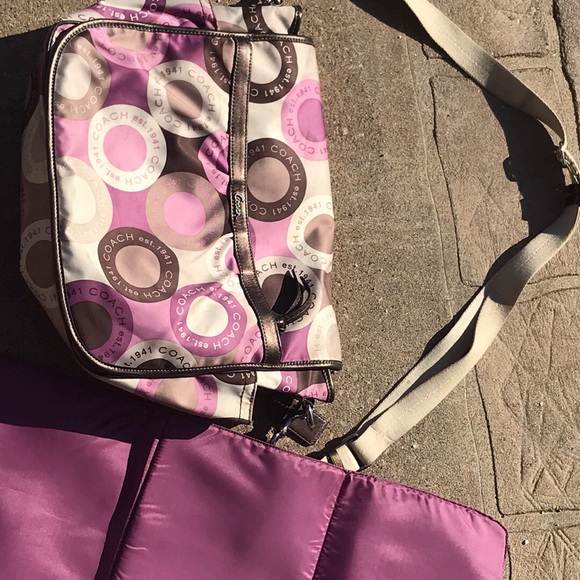 Coach Diaper Bag/Laptop Bag - Picture 2 of 3